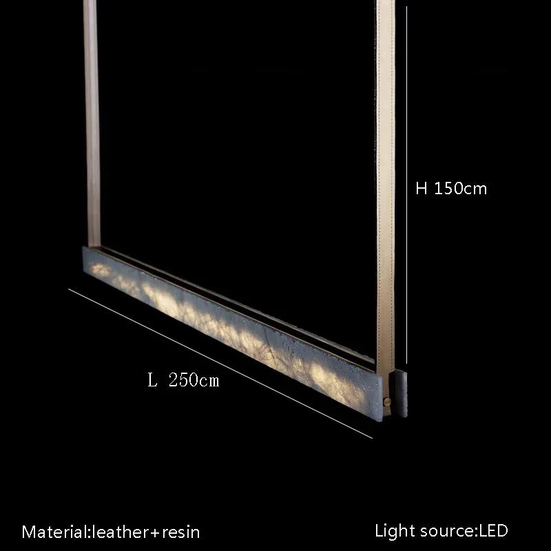 lustre led moderne minimaliste imitation marbre haut de gamme