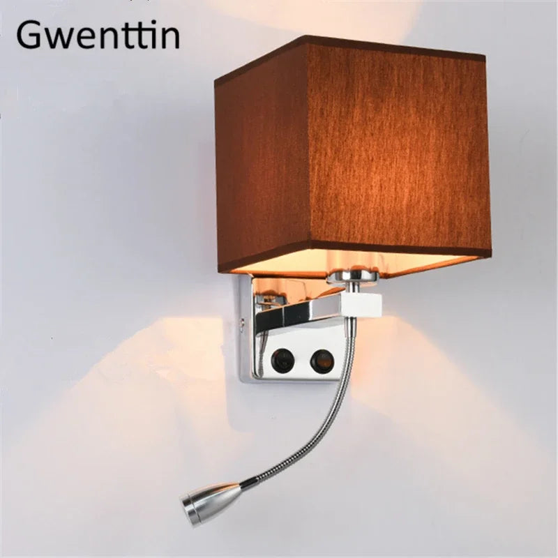 applique murale à led moderne pour décoration intérieure et lecture
