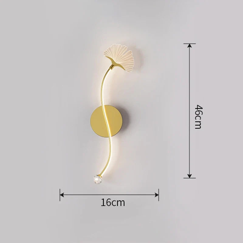 applique murale led moderne pour décoration intérieure élégante