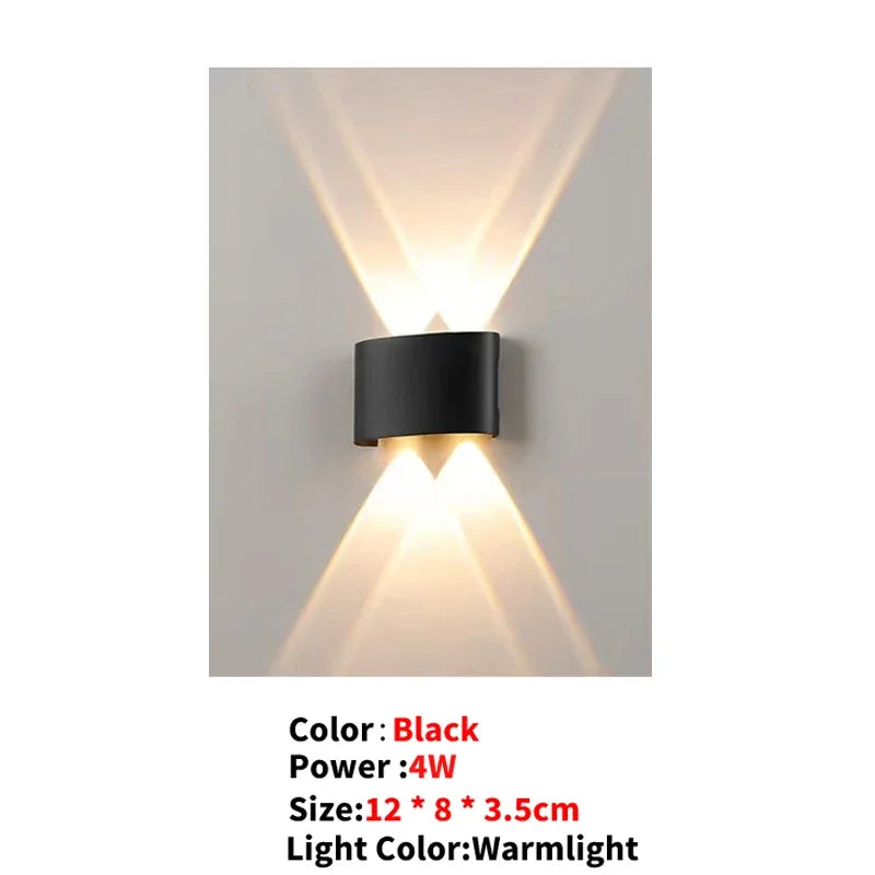 Applique murale LED en aluminium