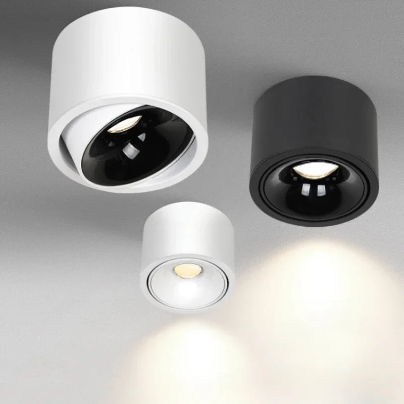 spot réglable ultra-mince anti-éblouissement éclairage lumière led