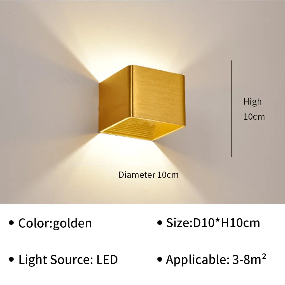applique murale led moderne pour décoration intérieure élégante