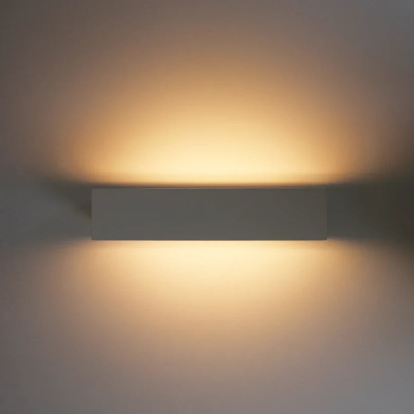 applique murale led en aluminium direction haut et bas bl33