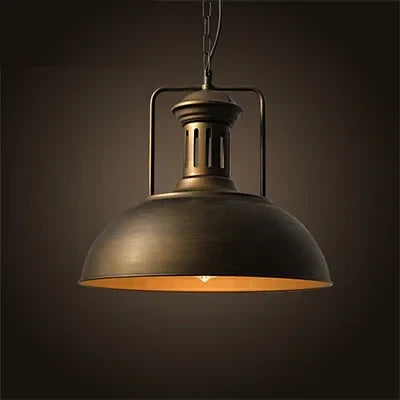 Suspension rétro de Style industriel lampe suspendue Vintage avec ampoule Led E27 dortoir salle à manger cuisine Bar