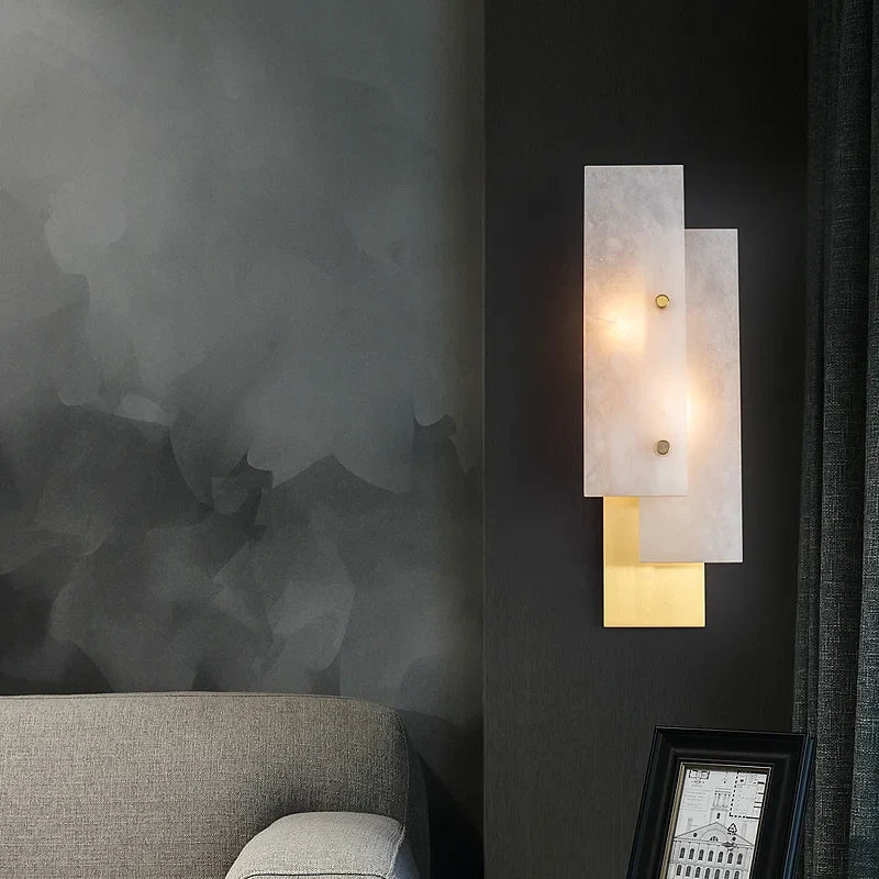 applique murale led en cuivre design créatif et personnalisable