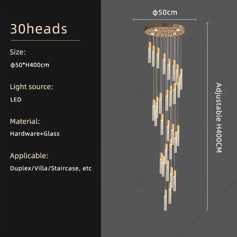 lustre moderne pour un éclairage élégant et raffiné