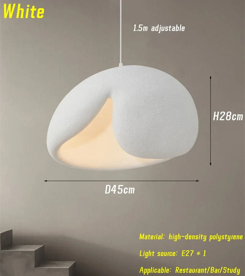 Minimalist Dining Island Wabi Sabi Chandelier Designer Living Room Bedroom Sofa Lamp Study Bar Restaurant Table Lighting Fixture