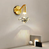 applique murale cuivre luxe minimaliste chambre lampe chevet 5w chaud