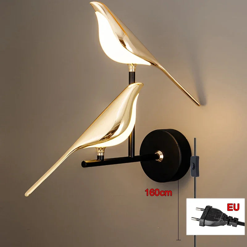 Applique murale LED pie nordique