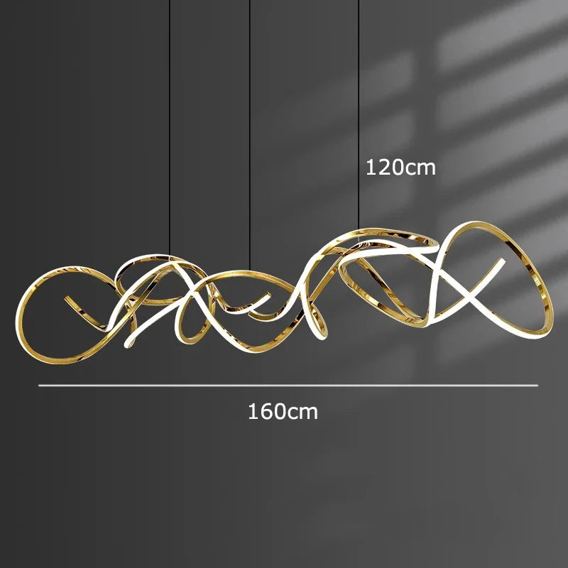 Lustre LED design moderne idéales décoration intérieure
