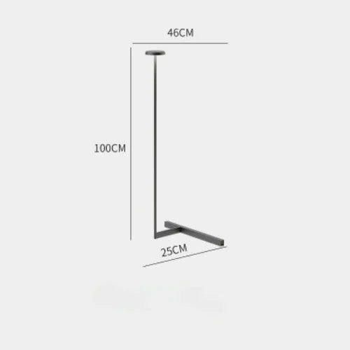 lampadaire à led design créatif pour décoration moderne