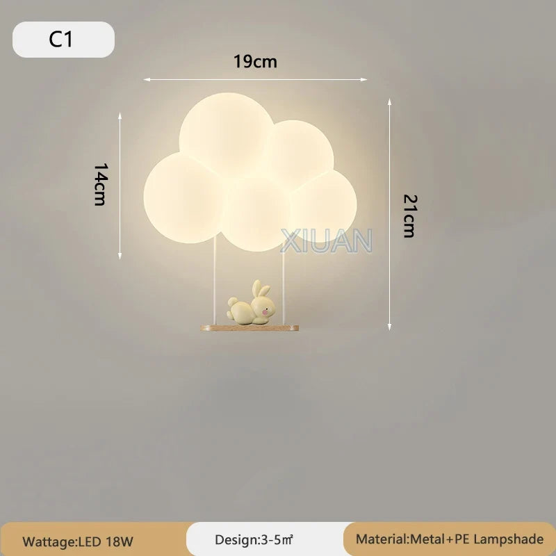 veilleuse pour enfants singe dessin animé protection des yeux