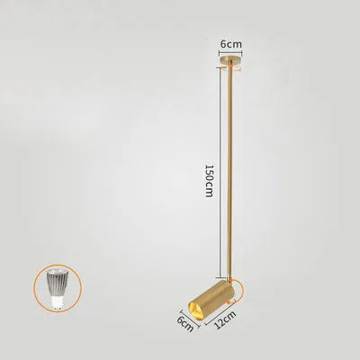 projecteur à perche pour magasin et salon de manucure