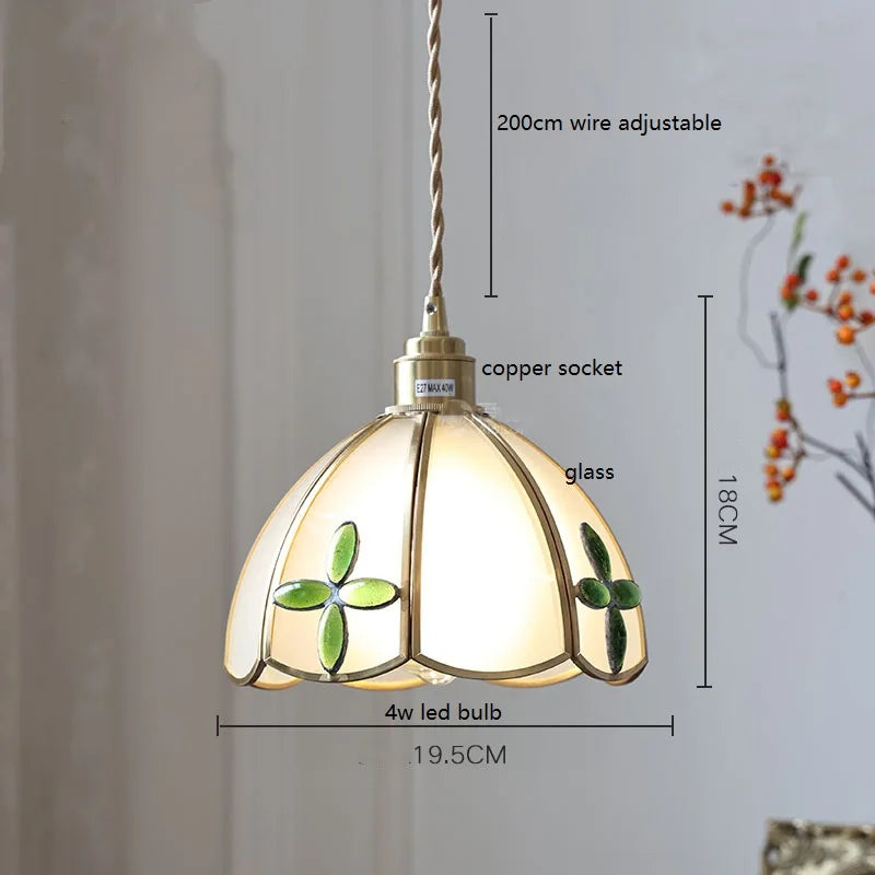 iwhd lampe à main led moderne en verre cuivre papillon