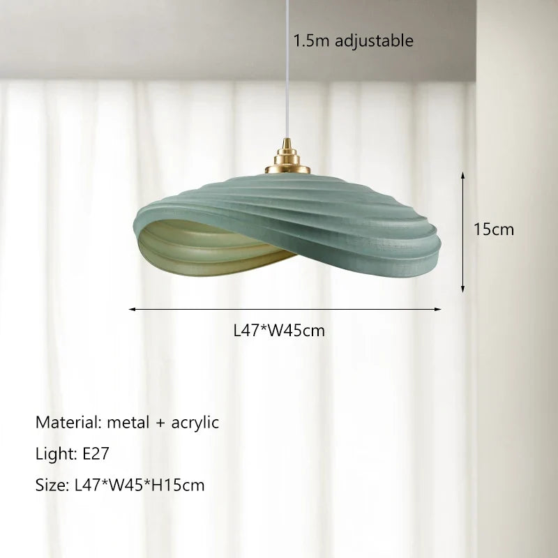 lustre style wabi sabi nordique led pour décoration maison
