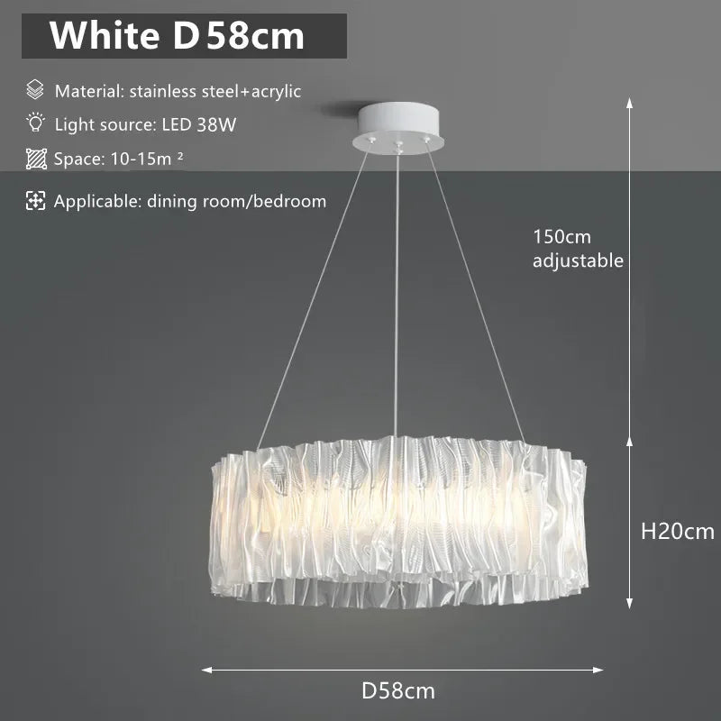 lustre design suspendu pour décoration intérieure moderne élégante