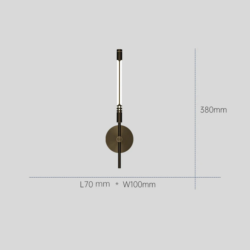 applique murale led moderne minimaliste pour intérieur élégant