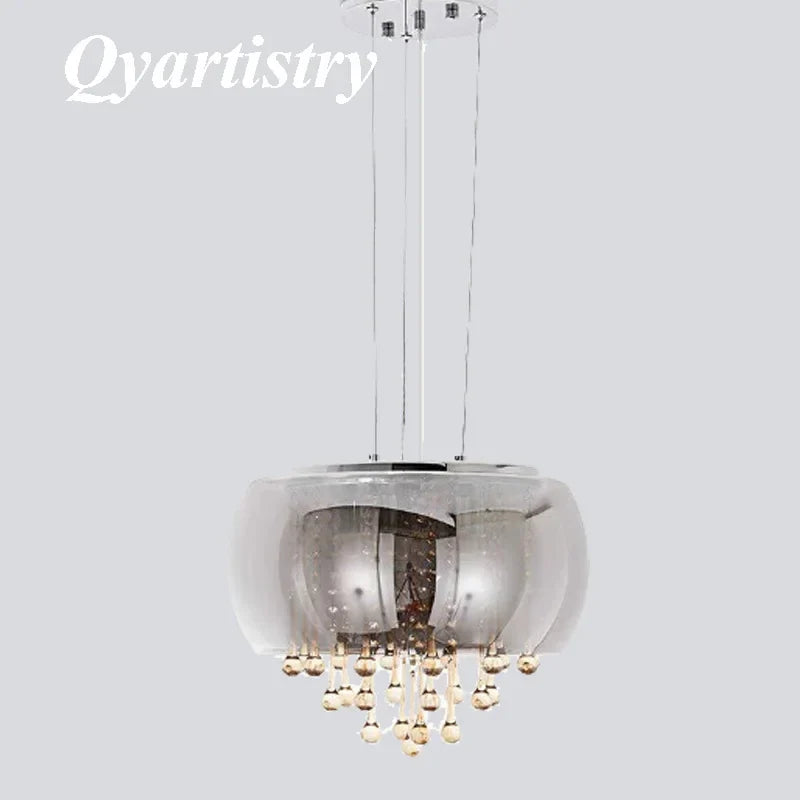 luminaire suspendu en cristal de luxe