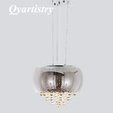 luminaire suspendu en cristal de luxe