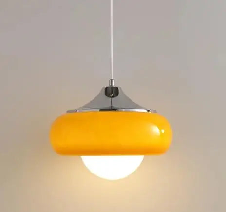 suspension bauhaus rétro en verre design pour intérieur
