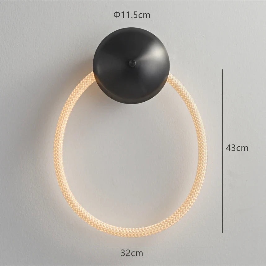 lampe led en silicone minimaliste de luxe flexible artistique