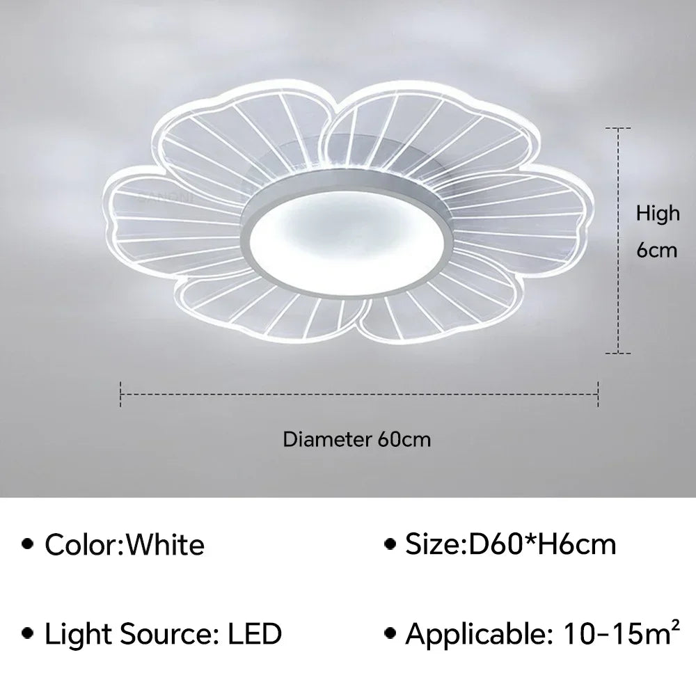 lustre moderne à leds pour décoration intérieure élégante