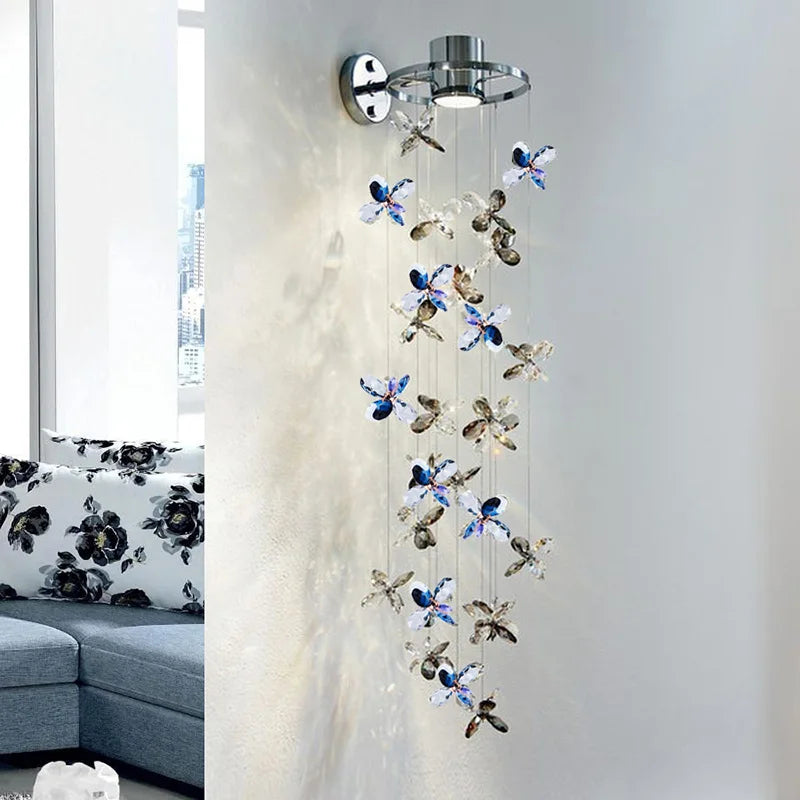 appliques murales led modernes en acier inoxydable 2022