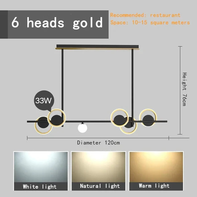 suspension design nordique moderne pour un intérieur élégant