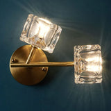 applique murale en cristal de luxe pour décoration intérieure
