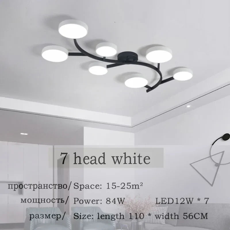 plafonnier led design moderne pour éclairage intérieur élégant