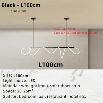 Nordic Modern Round Ceiling Chandelier For Living Room Restaurant Bedroom Hotel Home Decor Hanging Led Lamp Lustre Lighting