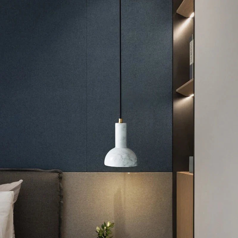 suspension rétro créative en forme de lampe de poche
