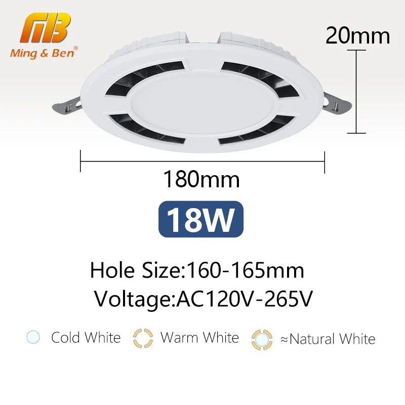 spot led encastrable dimmable pour éclairage intérieur polyvalent