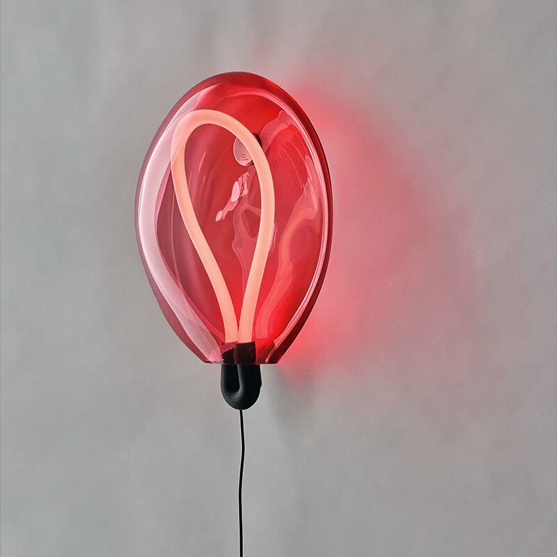 Applique murale de fond en forme de ballon