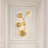 applique murale led dorée design moderne pour décoration intérieure