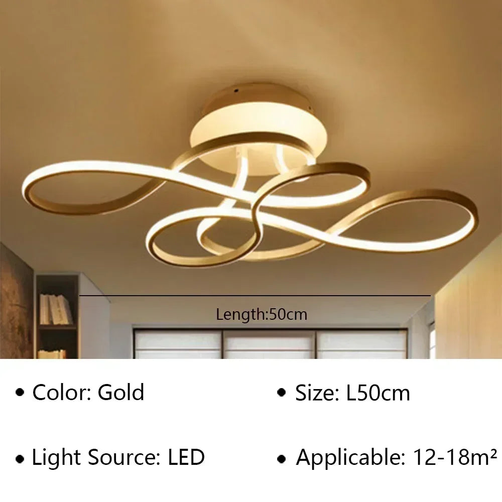 plafonnier moderne led pour décoration intérieure élégante et lumineuse