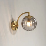 Applique murale led verre nordique