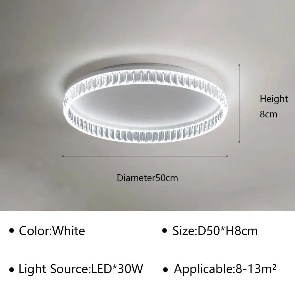 plafonnier moderne led pour décoration intérieure