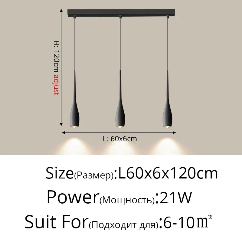 lampe de chevet moderne design suspendu pour lecture et étude