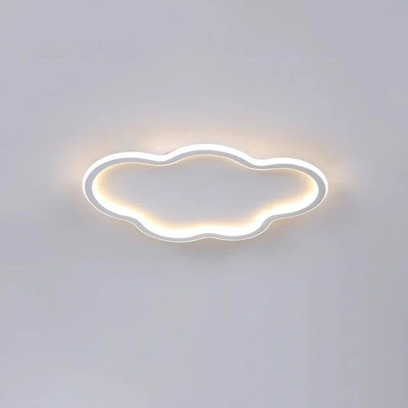 lampe led moderne en forme de nuage pour décoration d'enfants