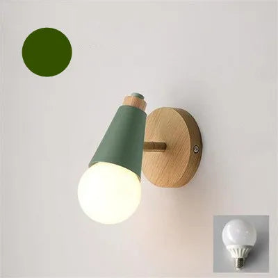 Nordique Simple applique chambre d'enfant chambre chevet canapé fond mur Led lumières allée escalier couloir décor éclairage