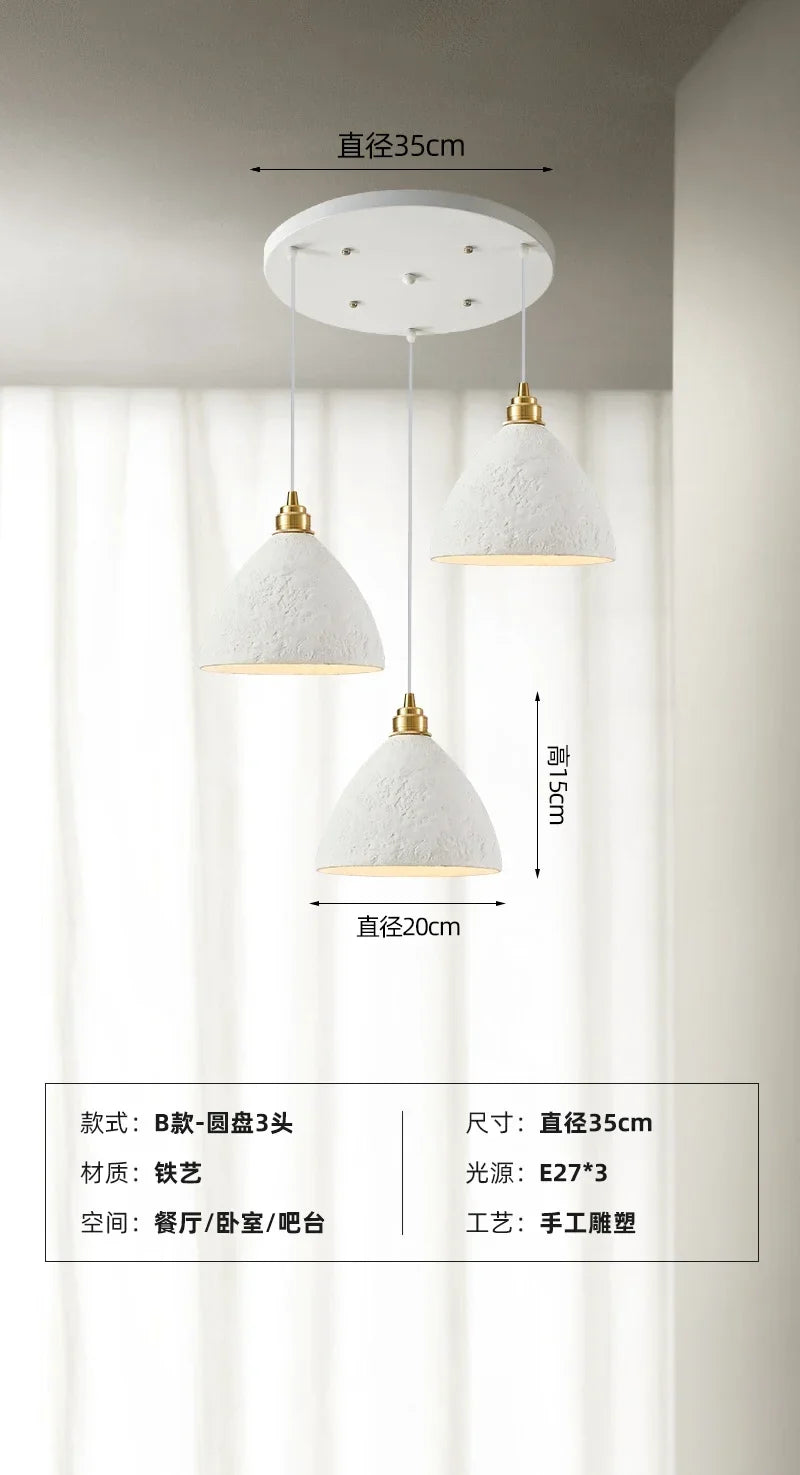 suspension artisanale wabi-sabi pour ambiance japonaise moderne