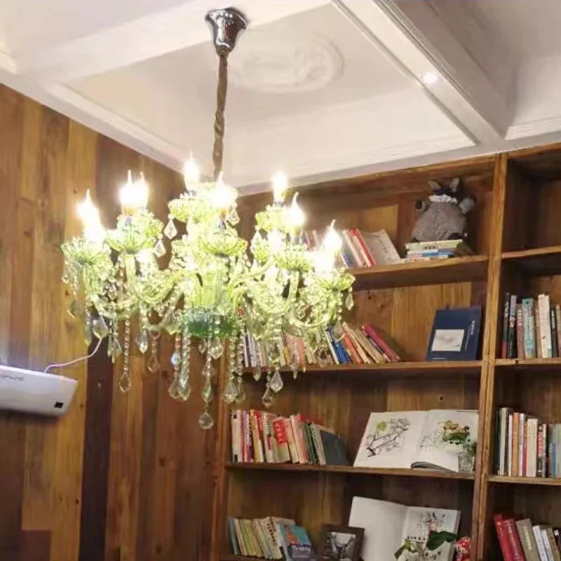 lustre moderne en cristal pour une ambiance luxueuse