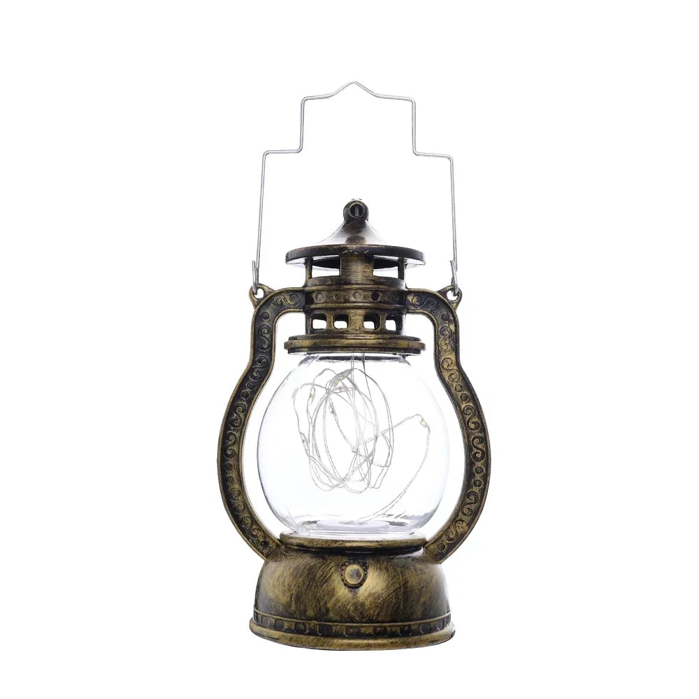 lampe à poser eid mubarak lanterne portable rétro pour décoration festive