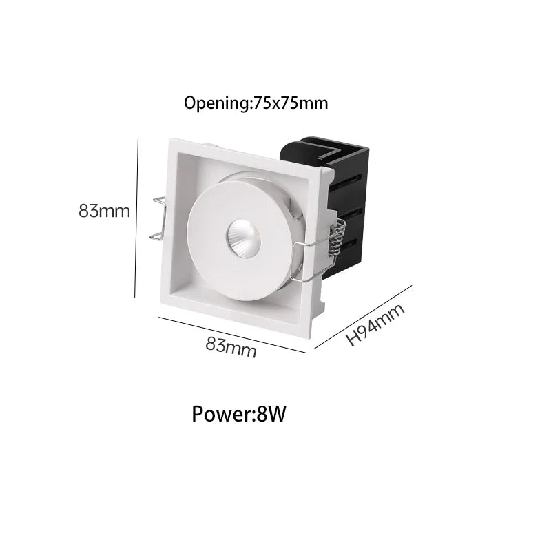 Saiyo – projecteur Led encastrable avec ange réglable