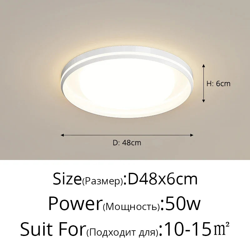 lampe de salon protection des yeux spectre complet plafonnier intelligent