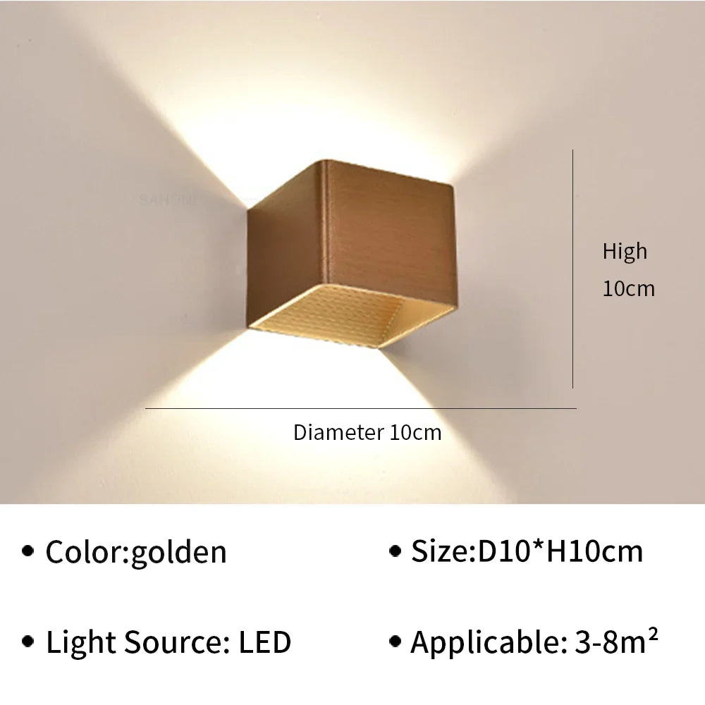 applique murale led moderne pour décoration intérieure élégante