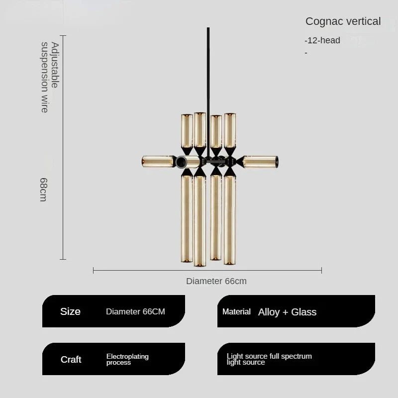 lampe à poser créative en verre design italien pour tous les espaces