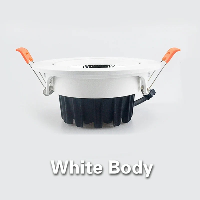 Spot LED à intensité variable COB puce encastré pour l'éclairage de la maison