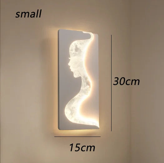 applique murale led nuage moderne pour décoration intérieure lumineuse